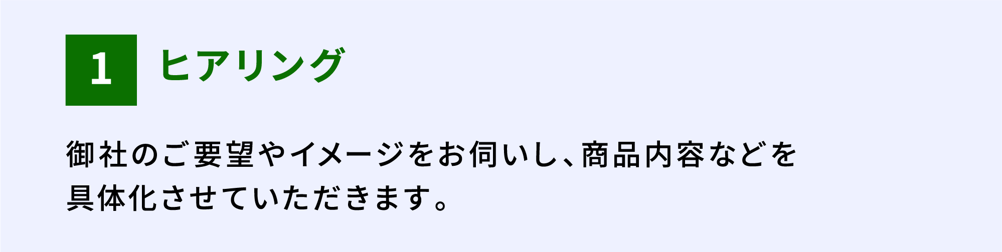 ヒアリング